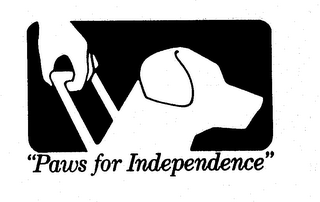 "PAWS FOR INDEPENDENCE"
