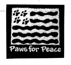 PAWS FOR PEACE logo