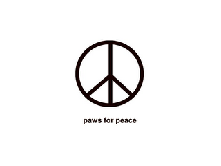 PAWS FOR PEACE logo
