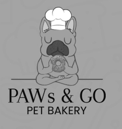 PAWS & GO PET BAKERY logo