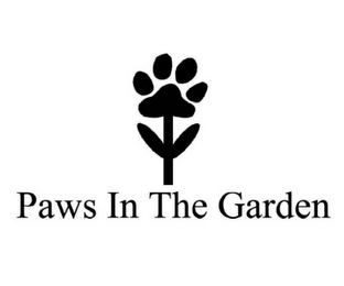PAWS IN THE GARDEN logo