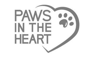 PAWS IN THE HEART logo