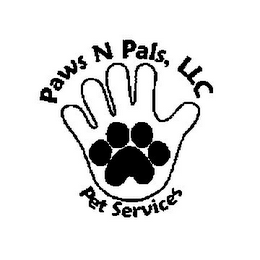 PAWS N PALS, LLC PET SERVICES logo