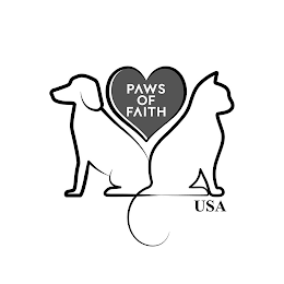 PAWS OF FAITH USA logo
