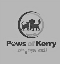 PAWS OF KERRY LOVING THEM BACK! logo