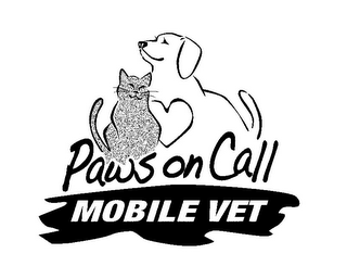 PAWS ON CALL MOBILE VET logo