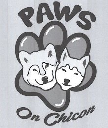 PAWS ON CHICON logo