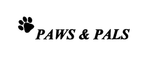 PAWS & PALS logo