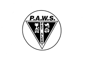P.A.W.S. PET ALERT logo