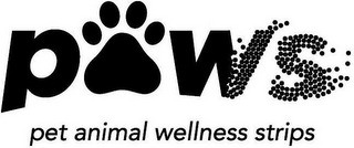 PAWS PET ANIMAL WELLNESS STRIPS logo