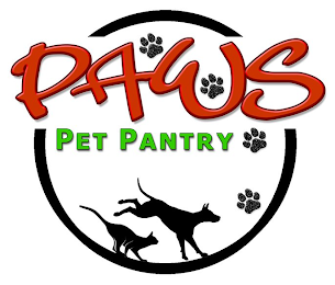 PAWS PET PANTRY logo