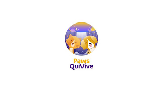 PAWS QUIVIVE logo