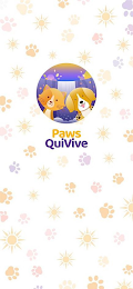 PAWS QUIVIVE logo