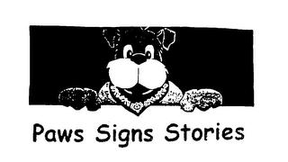 PAWS SIGNS STORIES logo