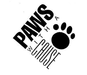 PAWS WITH A CAUSE logo