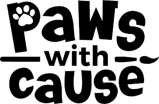 PAWS WITH CAUSE logo