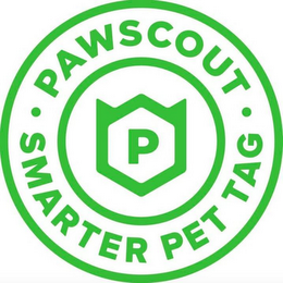 · PAWSCOUT · SMARTER PET TAG P logo