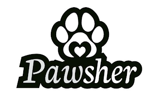 PAWSHER logo