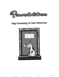 PAWSIBILITIES DOG GROOMING AT YOUR DOORSTEP logo