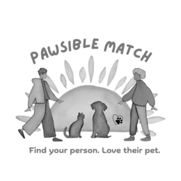 PAWSIBLE MATCH FIND YOUR PERSON. LOVE THEIR PET. logo