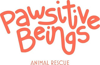 PAWSITIVE BEINGS ANIMAL RESCUE logo