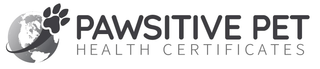 PAWSITIVE PET HEALTH CERTIFICATES logo