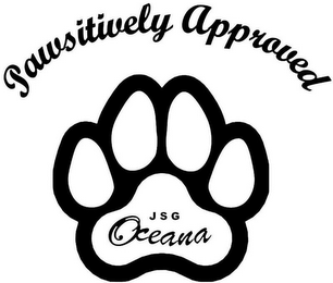 PAWSITIVELY APPROVED JSG OCEANA logo