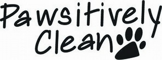 PAWSITIVELY CLEAN logo