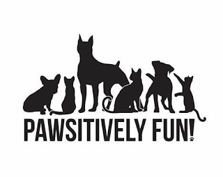 PAWSITIVELY FUN! logo