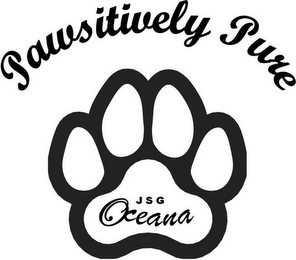 PAWSITIVELY PURE JSG OCEANA logo