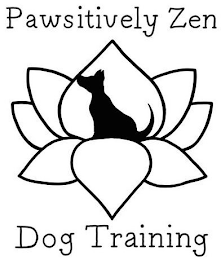 PAWSITIVELY ZEN DOG TRAINING logo