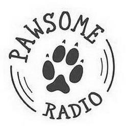 PAWSOME RADIO logo