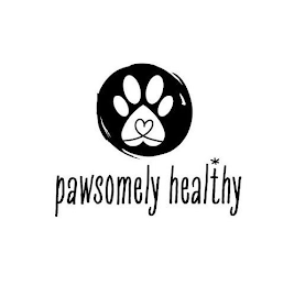 PAWSOMELY HEALTHY logo