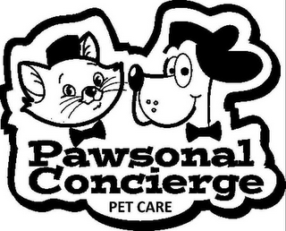 PAWSONAL CONCIERGE PET CARE logo
