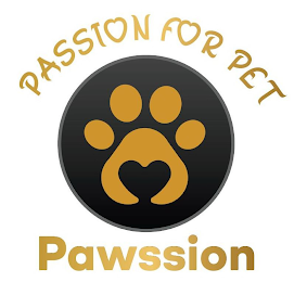 PAWSSION PASSION FOR PET logo