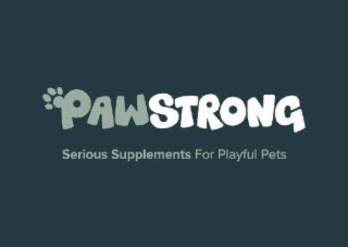 PAWSTRONG SERIOUS SUPPLEMENTS FOR PLAYFUL PETS logo