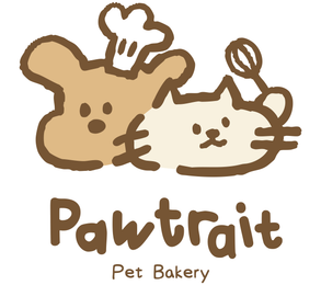 PAWTRAIT PET BAKERY logo