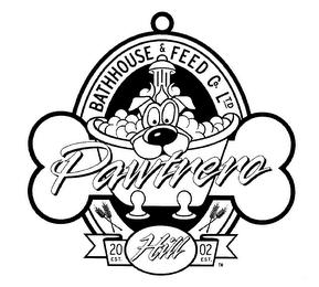 PAWTRERO HILL BATHHOUSE & FEED CO. LTD EST. 2002 logo