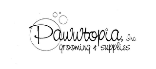 PAWWTOPIA, INC. GROOMING & SUPPLIES logo
