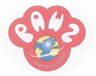 PAWZ AROUND THE WORLD logo