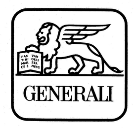 PAX TIBI MARCE EVANGELISTA MEUS GENERALI logo