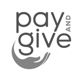 PAY AND GIVE logo