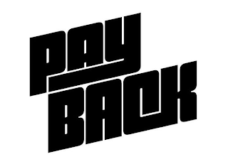 PAY BACK logo