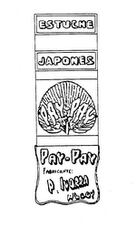 PAY-PAY ESTUCHE JAPONES FABRICANTE P. IVORRA ALCOY logo