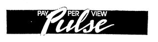 PAY PER VIEW PULSE logo