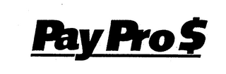 PAY PRO$ logo