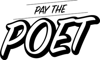 PAY THE POET logo