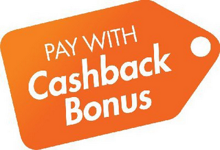 PAY WITH CASHBACK BONUS logo