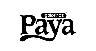 PAYA GOLOSINAS