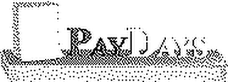 PAYDAYS logo